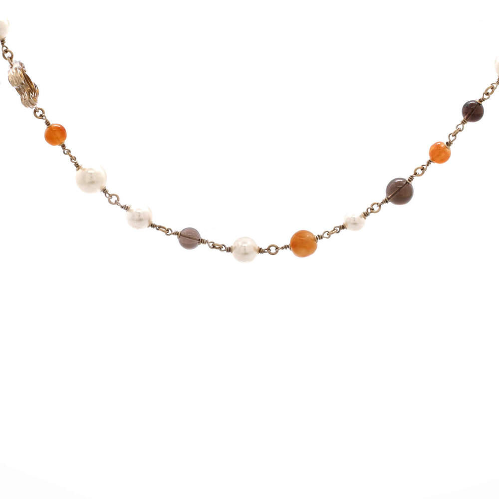 Chanel CC Station Long Necklace